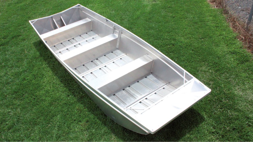 Heavy duty inland aluminum boat