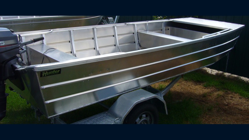 A heavier duty inland aluminum boat made here in Australia